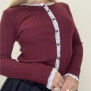 maglia in costina elasticizzata nappy